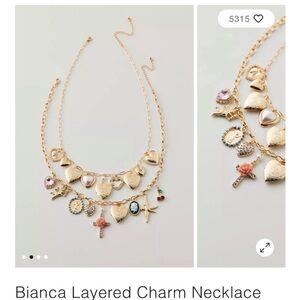 URBAN OUTFITTERS BIANCA CHARM NECKLACE✨